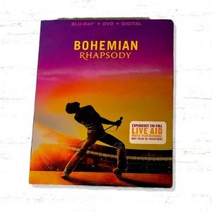 BOHEMIAN RHAPSODY DVD & BLU-RAY Combo Pack